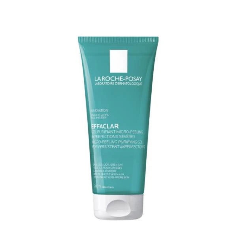 La Roche Posay Effaclar Micropeeling Cleansing Gel with Salicylic Acid For Oily Skin 200ml