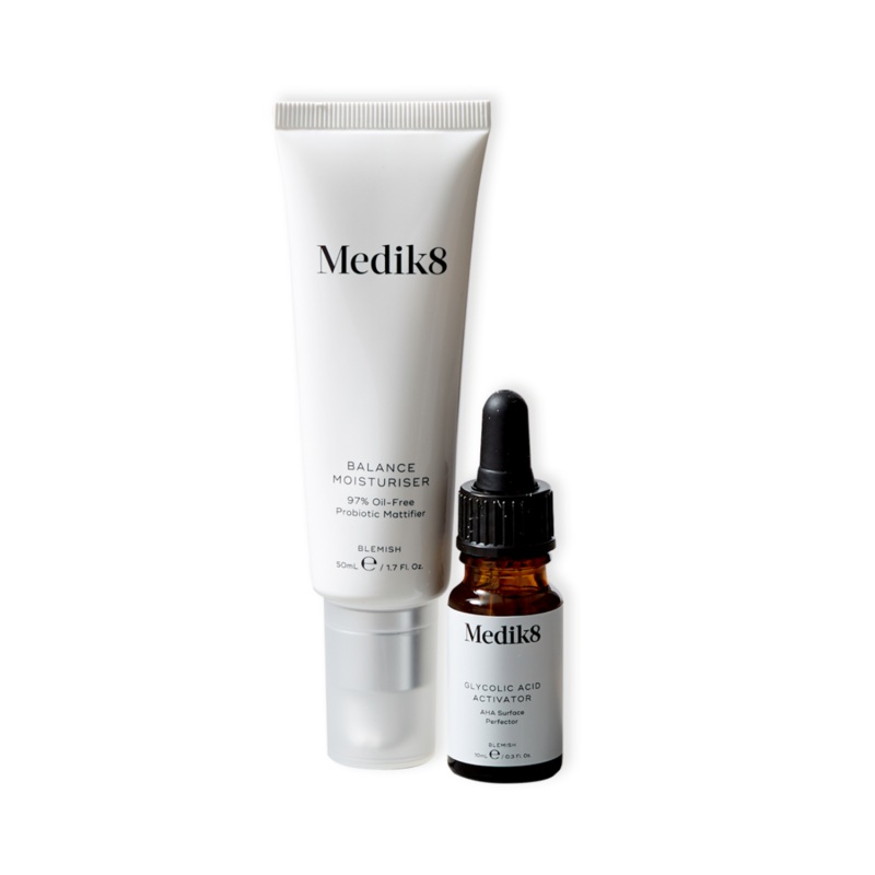 Medik8 Balance Moisturiser and Glycolic Acid Activator