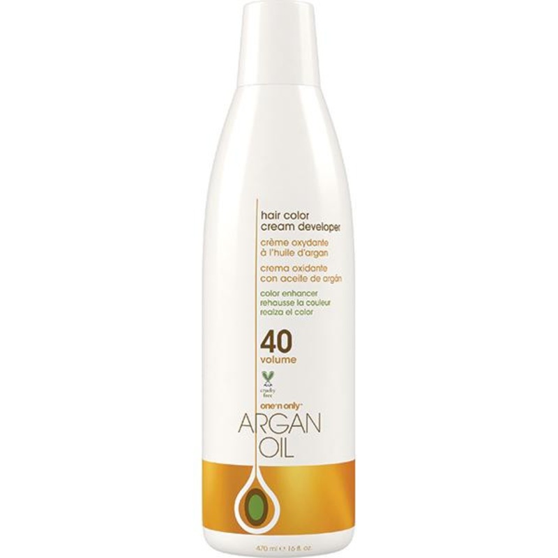 One 'n Only — Argan oil hair color cream developer 40 volume 16oz