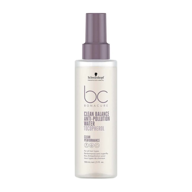 SCHWARZKOPF BONACURE CLEAN PERFORMANCE CLEAN BALANCE DEEP ANTI-POLLUTION WATER 150ML