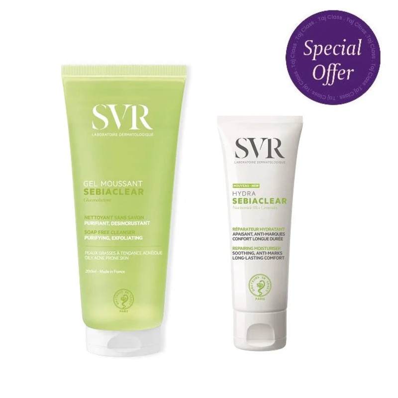 Svr Sebiaclear Foaming Gel 200ML + Svr Sebiaclear Hydra 40ml