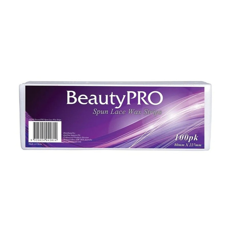 BEAUTY PRO SPUN LACE WAX STRIPS 100 PACK