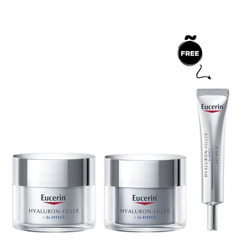 Eucerin – Hyaluron Filler 3x Effect Dry Skin Gift Set