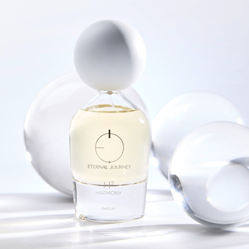 h Harmony von Eternal Journey – Rosa Pfeffer, Teakholz, Amber