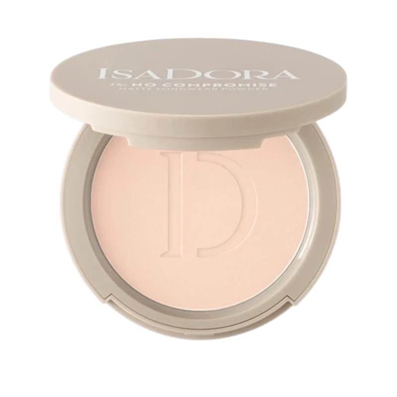 Isadora The No Compromise Matte Longwear Powder 61 Cool Ivory