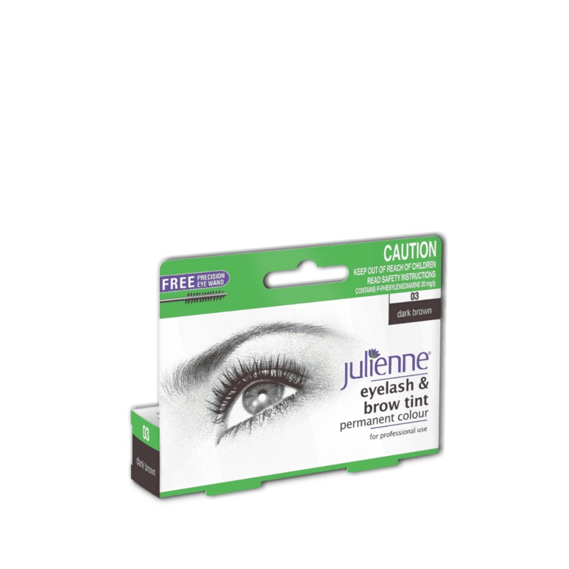 Julienne Eyelash & Brow Tint (Dark Brown)