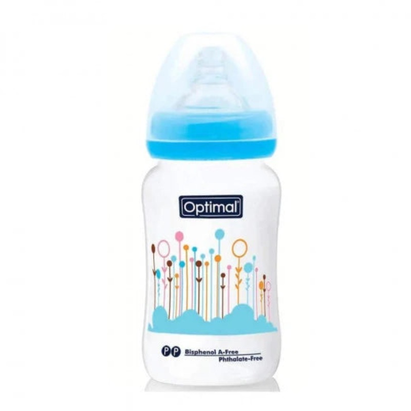 Optimal Slim Waistfeeding Bottle 140Ml Blue ‘Pink ‘White