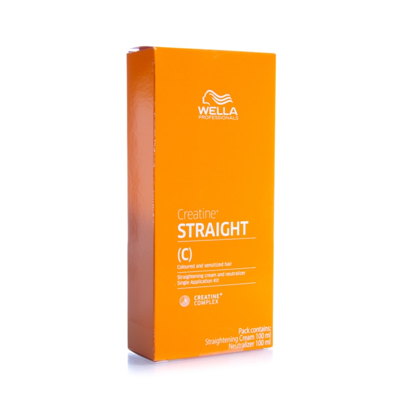 WELLA CREATINE+ STRAIGHT KIT NORMAL TO RESISTANT 100ML