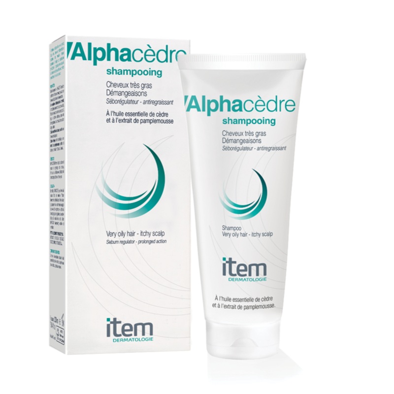 Alphacedre Very Oily Hair & Itchy Scalp Shampoo 200ml
