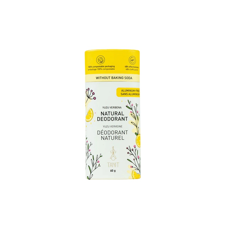 Natural Solid Deodorant – Yuzu Verbena
