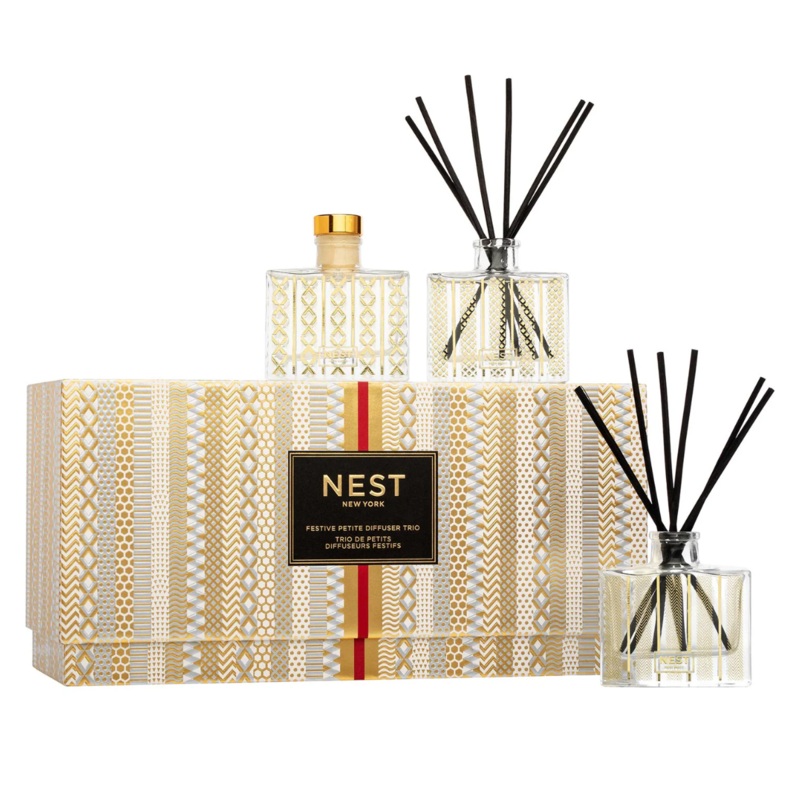 Nest New York Festive Petite Diffuser Trio.
