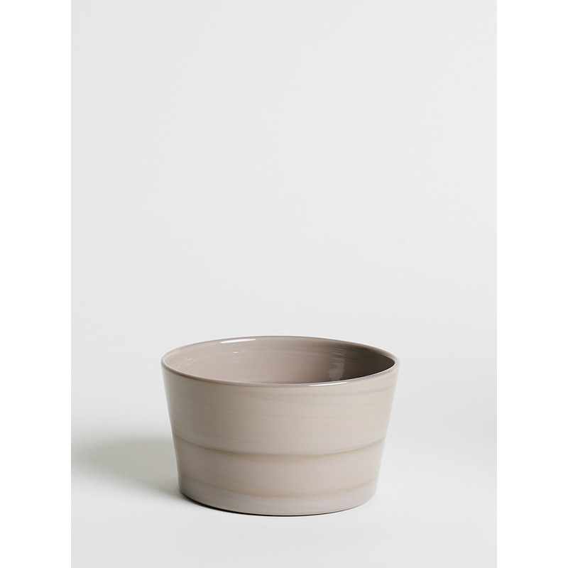 Pasta di Vetro Straight Bowl in Grey