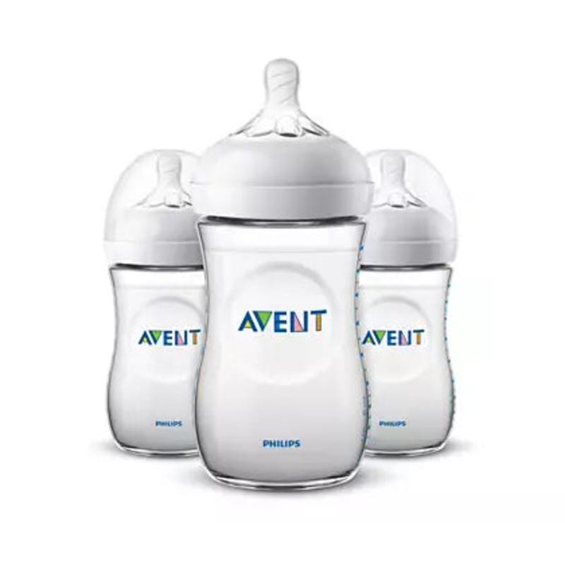 Philips Avent Natural Feeding Bottles 260 ml – 3 Bottles