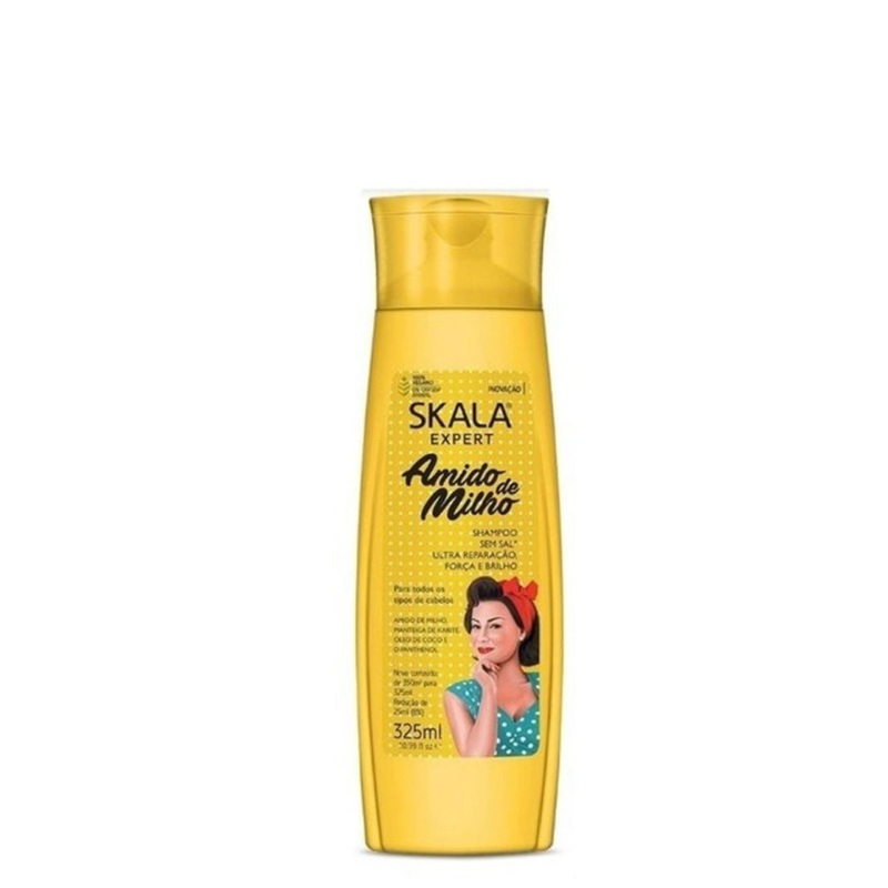 Skala Amido De Milho Shampoo 325ml