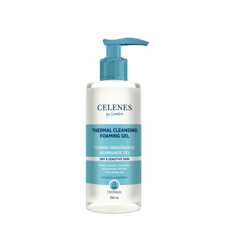 Celenes Thermal Foaming Gel (Dry & Sensitive) 250ml