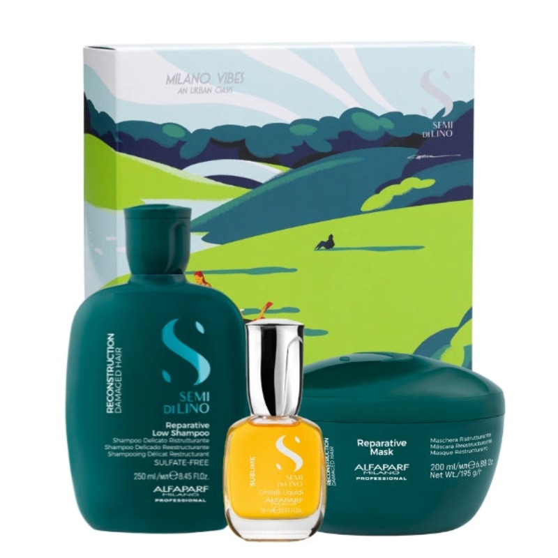 Alfaparf Semi Di Lino Reconstruction Gift Set
