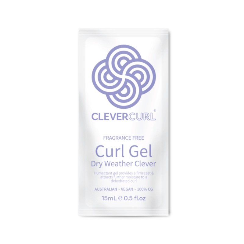 CLEVER CURL Fragrance Free Curl Gel Dry Weather Clever | Various Sizes