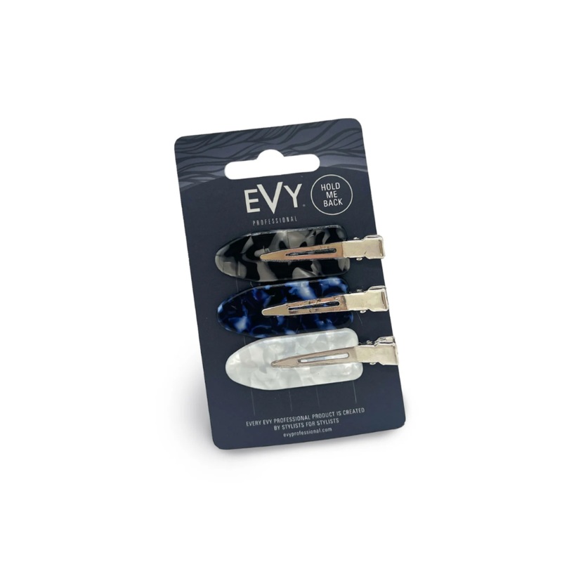 EVY PROFESSIONAL CREASELESS CLIPS (3/pack)