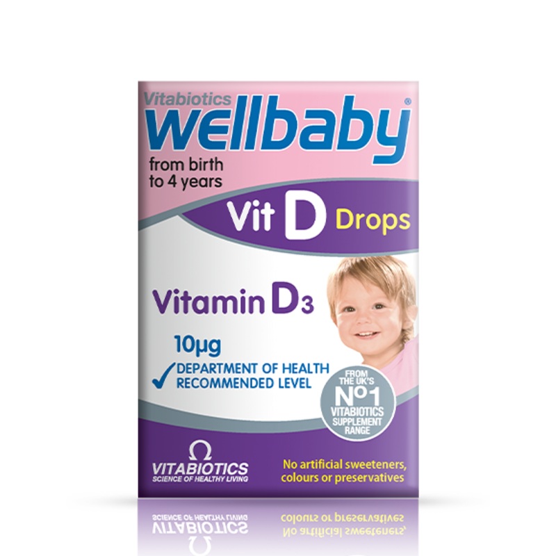Vitabiotics – WellBaby Vitamin D Drops