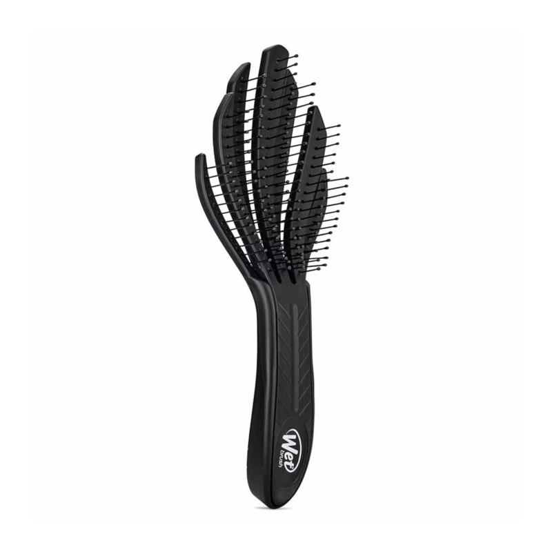 WET BRUSH GO GREEN CURL DETANGLER BRUSH BLACK