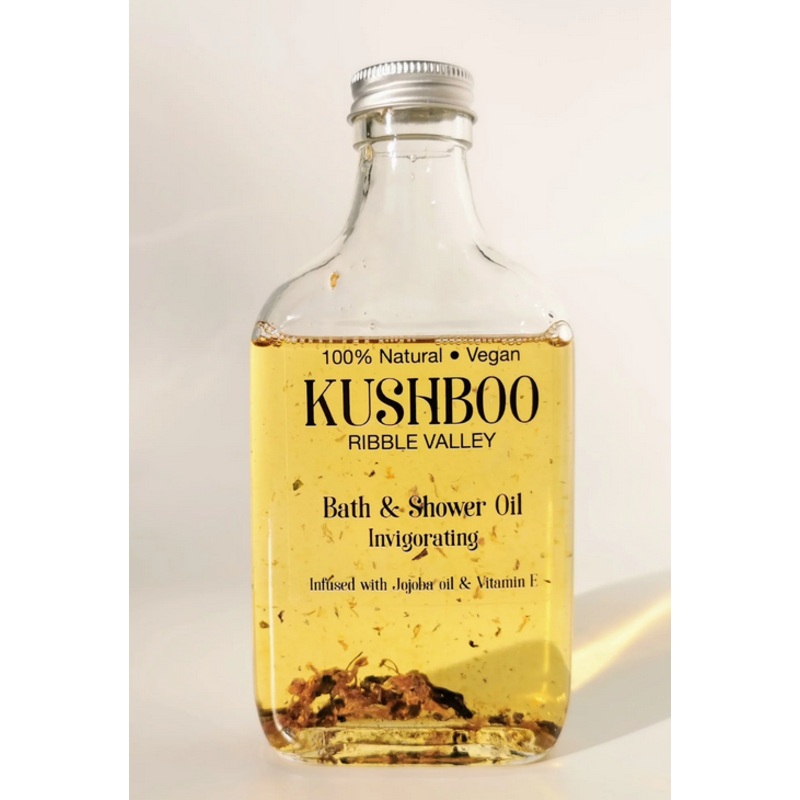 Bath and Shower Oil – Invigorating Patchouli (Tall)