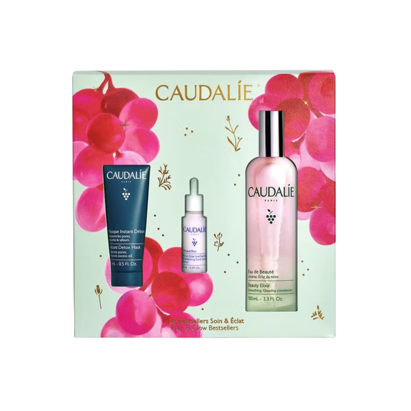 Caudalie – Prep & Glow Bestsellers Trio Set