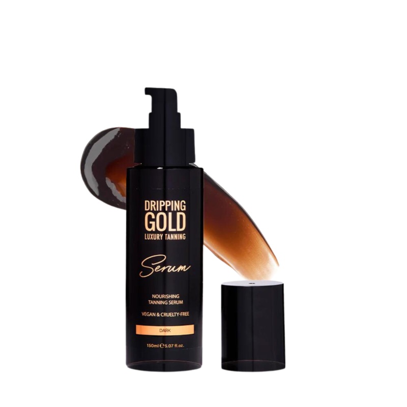 Dripping Gold Hyaluronic Tanning Serum Dark