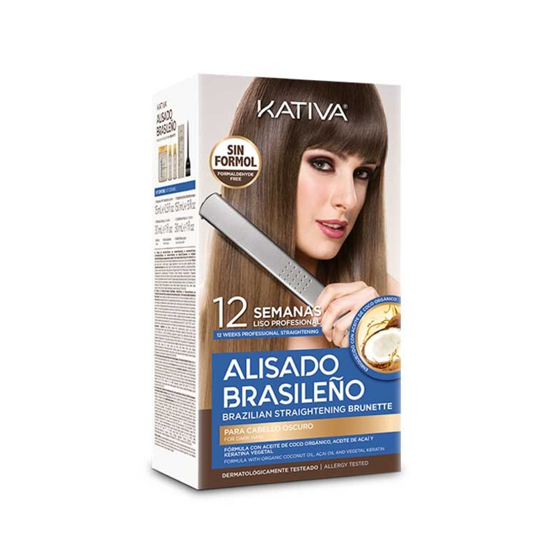 Kativa Kit Brazilian Straightening Brunette Kit