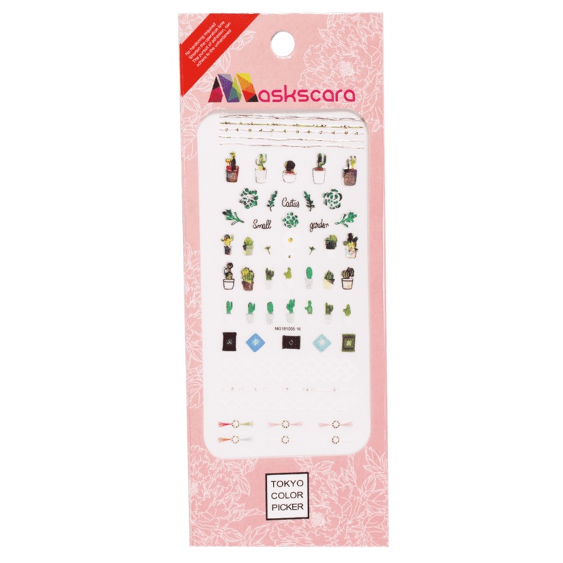 Nail Art Sticker – Succulents (MG181005-16)