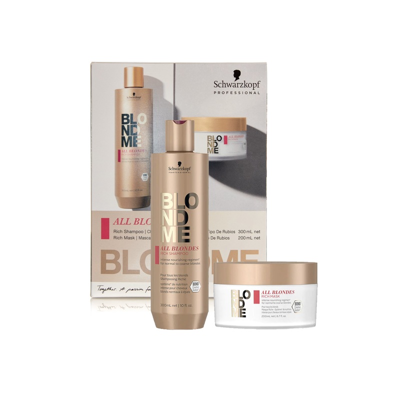 SCHWARZKOPF BLONDE ME RICH BLONDES DUO PACK