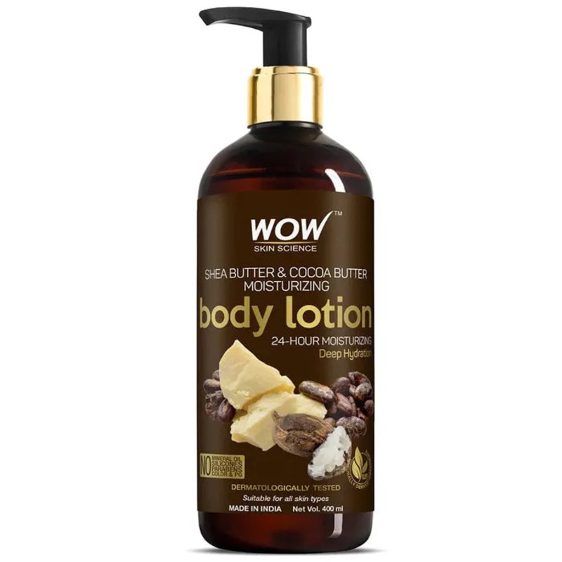 Wow Shea & Cocoa Butter Body Lotion 400ml