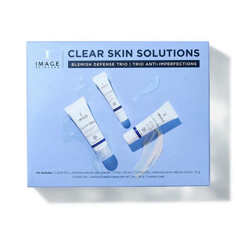 Image Clear Cell Clear Skin Solutions Blemish Defense Trio