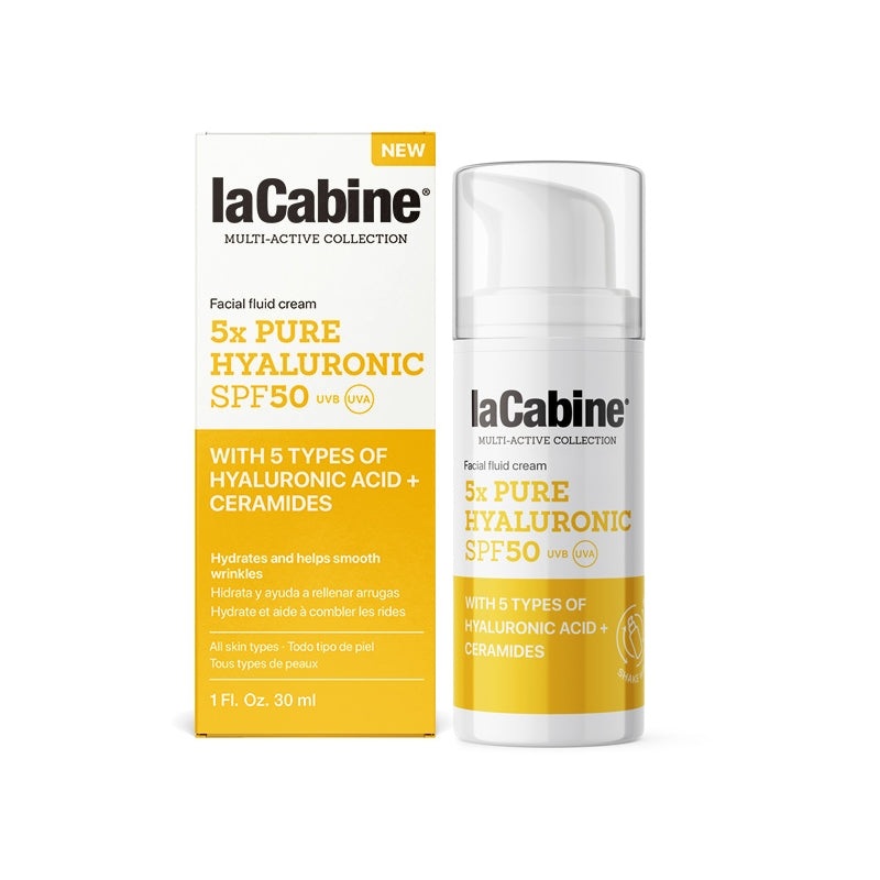 LaCabine 5x Pure Hyaluronic Spf50 Fluid Cream 30ml