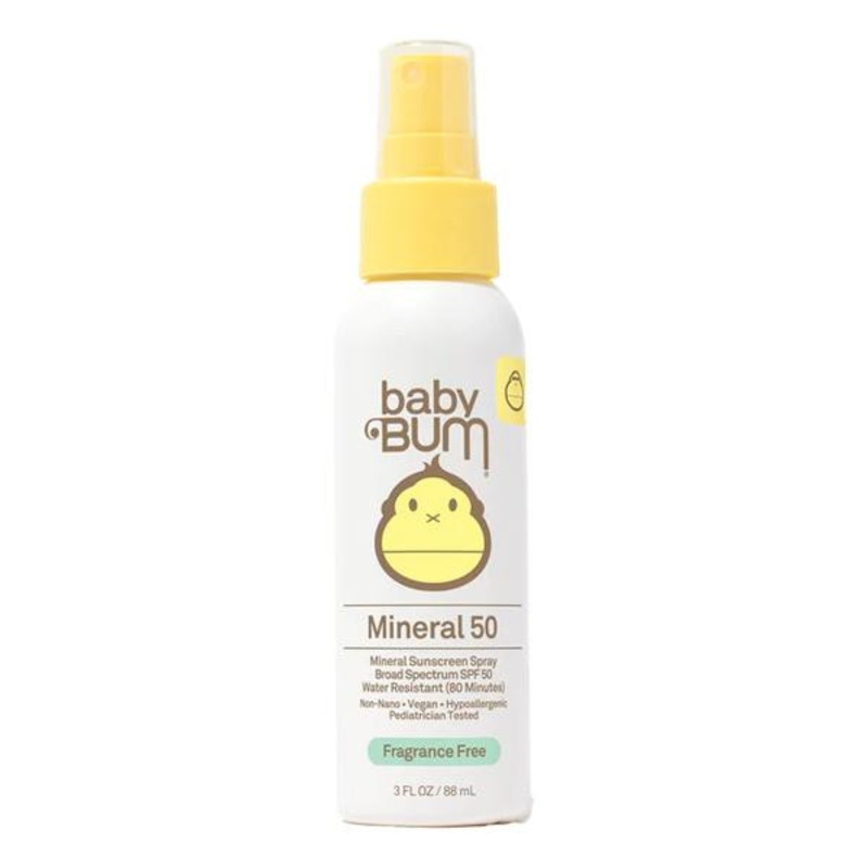 Sun Bum — Baby Bum – Mineral Spray SPF50 3oz
