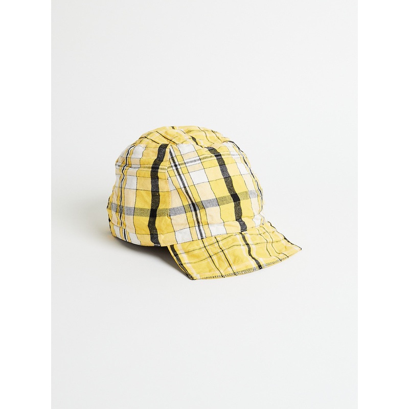 Teenage Dream Cap in Yellow Mixed Kelsch Cloths