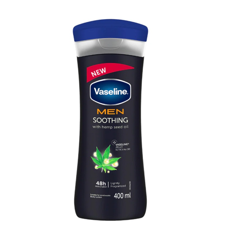 Vaseline – Men Soothing With Hemp Seed Oil Body Lotion