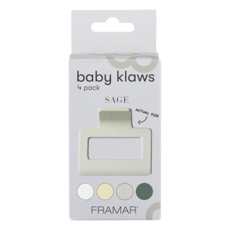 Framar — Baby Klaws – Sage – 4/pack