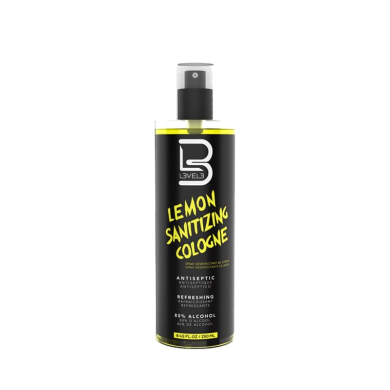 LEVEL 3 LEMON SANITIZING COLOGNE 250ML