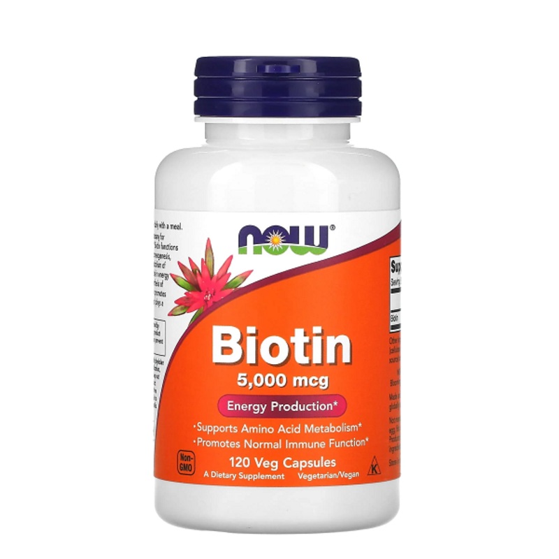Now – Biotin 5000 mcg