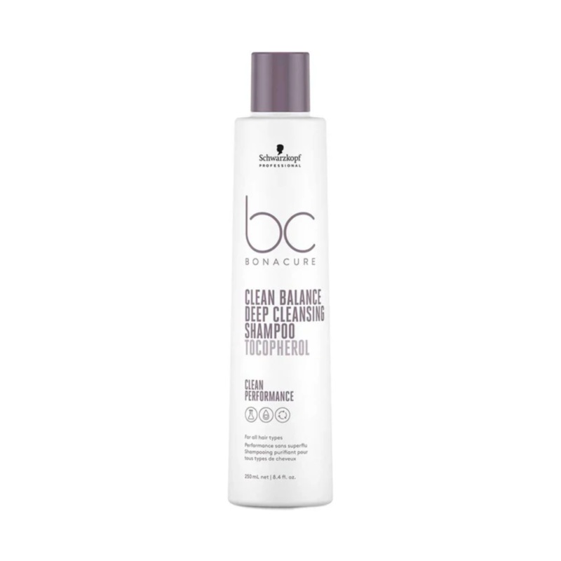SCHWARZKOPF BONACURE Clean Performance Clean Balance Deep Cleansing Shampoo | Various Sizes