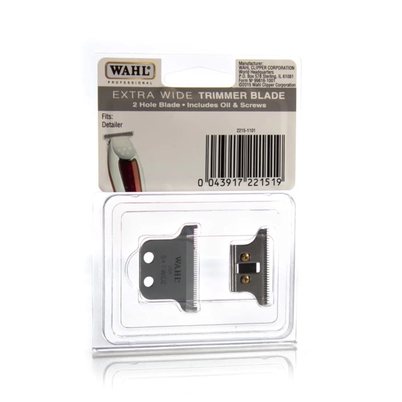 WAHL EXTRA WIDE TRIMMER BLADE SET FOR DETAILER & CORDLESS DETAILER