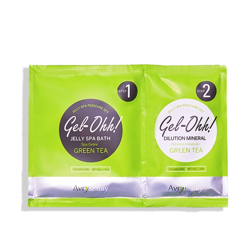 Avry Beauty Gel-Ohh Jelly Spa Pedi Bath – Green Tea