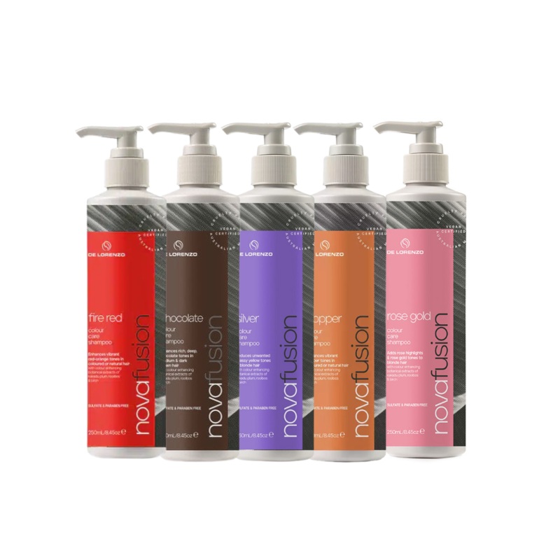 DE LORENZO Nova Fusion Colour Care Shampoo  |  Various Sizes And Colours