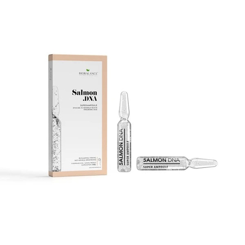 Bio Balance Super Ampoule  Salmon D.N.A  D.N.A-Gel Naturally Rich In Hyaluronic Acid10Ampoules x 2 ML