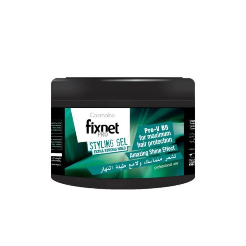 Cosmaline – Fixnet Pro Styling Gel Extra Strong Hold Green