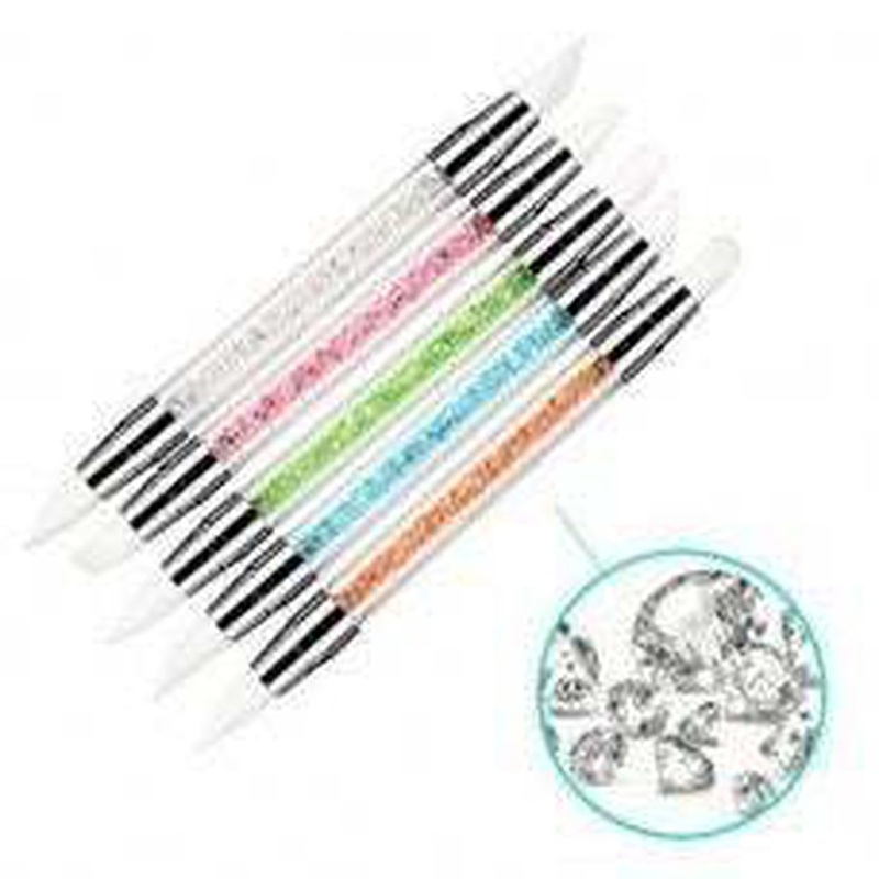 Crystal Handle Silicone Tool Set (5pcs)