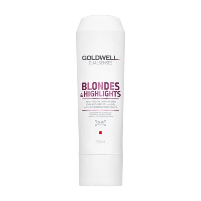 GOLDWELL Dualsenses Blondes & Highlights Anti-Yellow Conditioner + Various Sizes