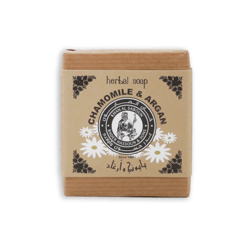 Khan Al Saboun – Herbal Soap Chamomile & Argan Soap