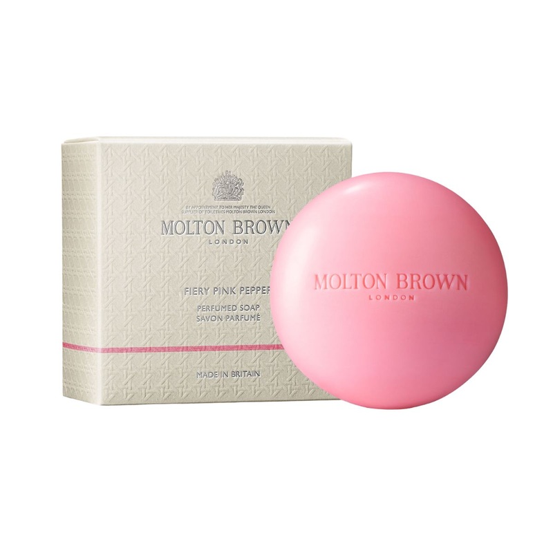 Molton Brown Fiery Pink Pepper Perfumed Soap.
