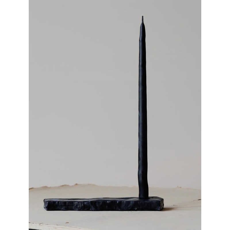 Splint Candleholder in Black